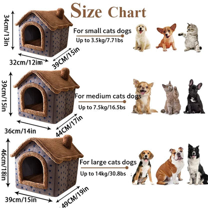 Pawsomenook™ Snuggle Tent For Cat and Dog