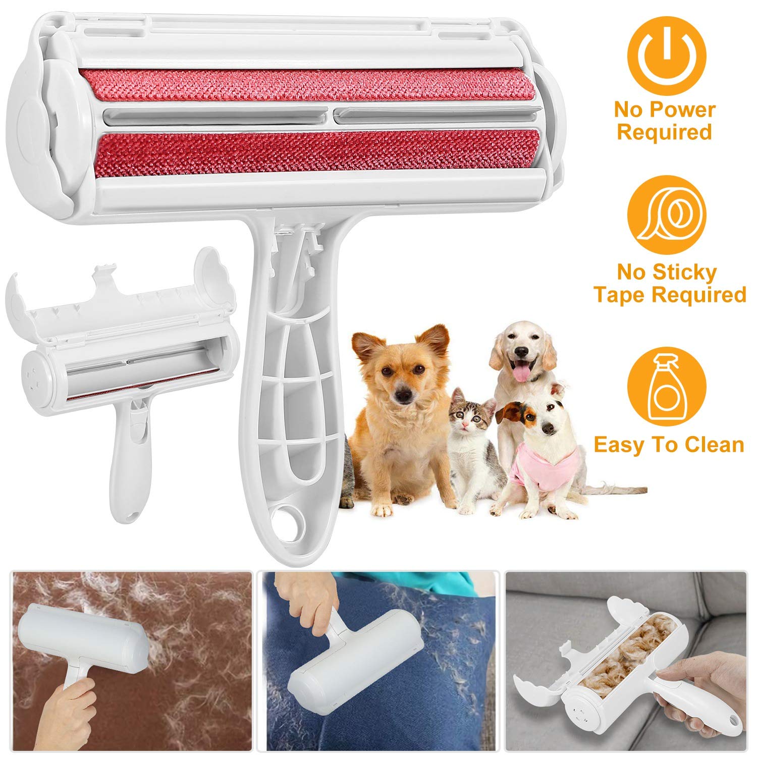 Dog Hair Remover  The Fun, Reusable Pet Hair Remover – Pikkii